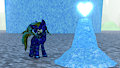(Blender Cycles) Brontes and the Crystal Tower by DeviousMarshal