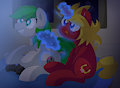 late night gaming session