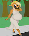 In Todays News: Gazelle shows her bump by DraconequusDraws