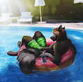 Pool Time by laveur