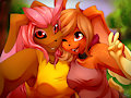 .:CO:. Lola and Sillia Selfie