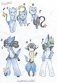 hybrid set: Mewinx and Gardario by Shinxtailes
