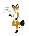 Ike, my fursona by AlexFolf