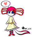 Axolotl Girl by MTr34