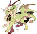 DragoMint Unicorn - Adopt hatch closed by WolfRedGata