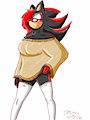 Shadow in random clothes