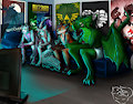 Gaming Night in the Den by Vanyan