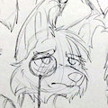 Introducing Kitu, sketches by ThatWildMary