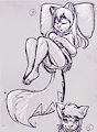 sleeping spark sketch by Lichfang