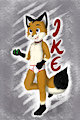 Ike's badge