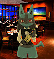 Need A Wine? ( Lucario ) by WinickLim