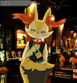Need A Wine? ( Braixen ) by WinickLim
