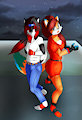 Shiba and Serra Sreets of ragez