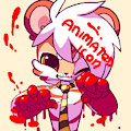 Bloody paws
