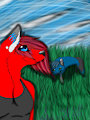 Friend and I. by Winterfox1716