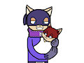 Nightshade holding baby Andrew