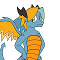 LightSpark the Dragon by Marioplunder12
