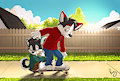 When we were little pups