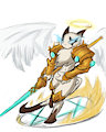 Angel Cat by Lunza