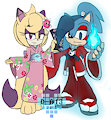 Commission: Selena and Kaze  by dennyart13