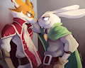 Reynardo & Lapino by Nurinaki