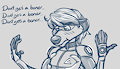 Suit Troubles by HobbsMeerkat