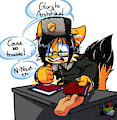 STRESSED -- Doodle Comm by Amuzoreh
