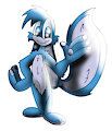 "Blue" Alien critter (old art 2000-2004)