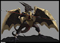 Kharghyran with double spear