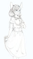 Cabbage Bun Sketch