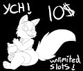 QUICK BUY : Happy babyfur ych