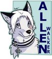 FluffyAllenConBadge :D by Pandog