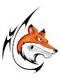 Fox Tattoo design by Xaeri