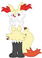 Kurtella the Braixen