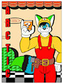 Mario Maker Conbadge - Arctic
