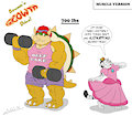 Bowser's GROWTH Drive! (MUSCLE) Part 2