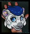 Toradoshi Mini-bead Headshot (original pattern)