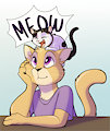 Catsitting, by NowAndLater by KinielCat
