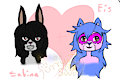 Sabina and Eis kids by MozzlynArts