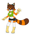 Naval the Raccoon by LeatherRuffian