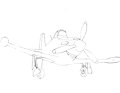 Planes Fanart: Dusty Crophopper Lines
