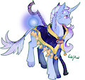 Frozen Pony - Adopt closed by WolfRedGata