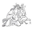 Tales of Avalon Production Art: Shakira and Rasha