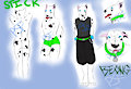 STICK : Character Sheet by powderedsugarfrost