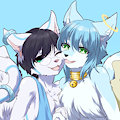 Tenshi and Jez by TenshiCat