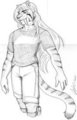 Qaja in Civvies... by QBKebauet