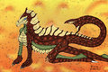The molten figure by SirIsaacSilverDrago