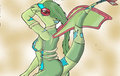 Banyz the flygon by SirIsaacSilverDrago