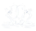 bubbles and rose bubble gum kissing squishing  by pokemonartist