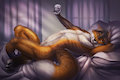 Morning Stretch by WereFox